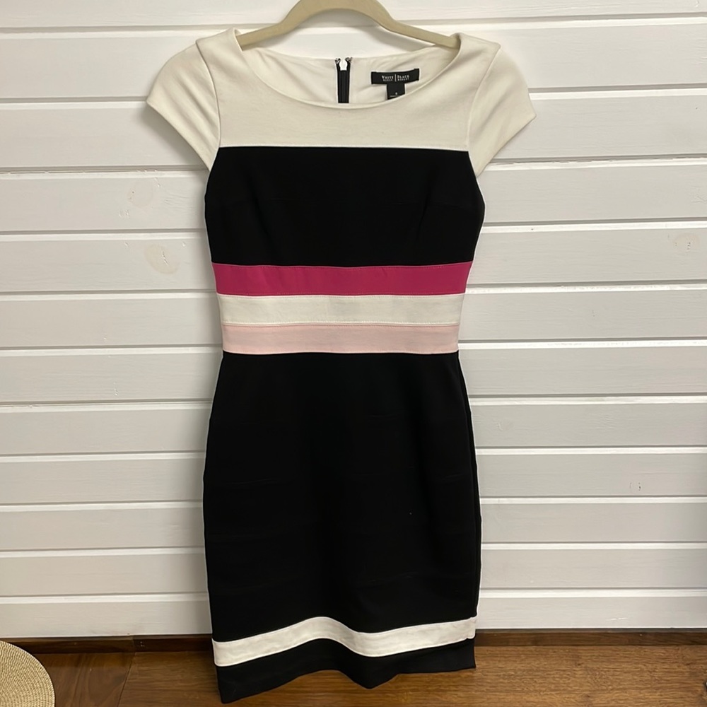 WHBM jersey knit lined dress